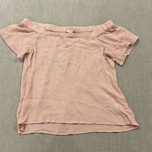 Off the shoulder blouse